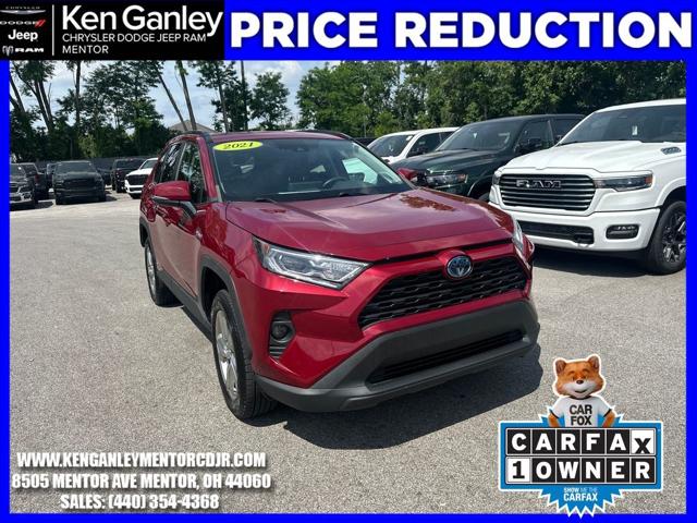 2021 Toyota RAV4 Hybrid XLE Premium for sale in Mentor, OH