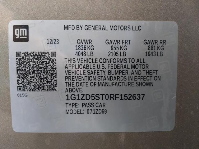 2024 Chevrolet Malibu FWD 1LT