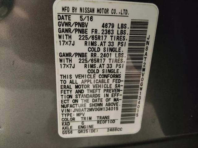 2016 Nissan Rogue S