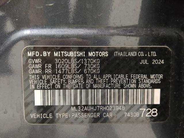 2024 Mitsubishi Mirage LE