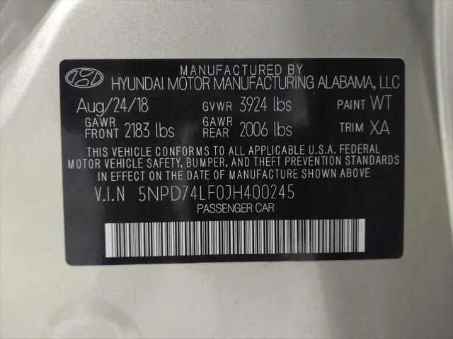 2018 Hyundai Elantra SE