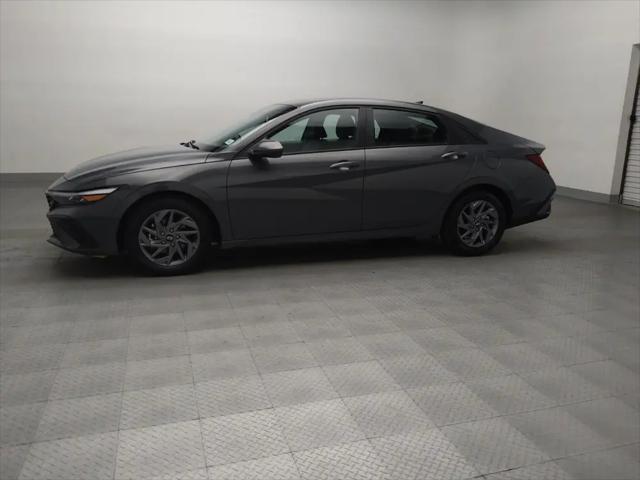 2025 Hyundai Elantra Hybrid Blue