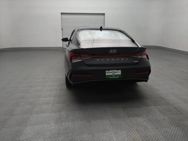 2025 Hyundai Elantra Hybrid Blue