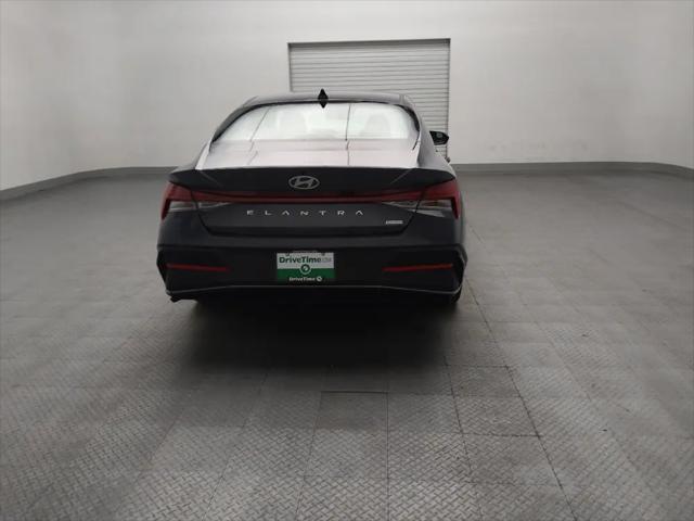 2025 Hyundai Elantra Hybrid Blue