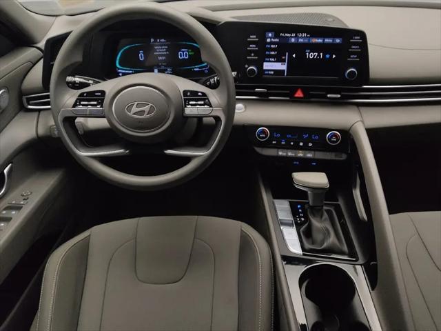 2025 Hyundai Elantra Hybrid Blue
