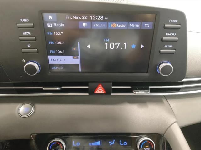 2025 Hyundai Elantra Hybrid Blue