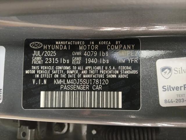 2025 Hyundai Elantra Hybrid Blue