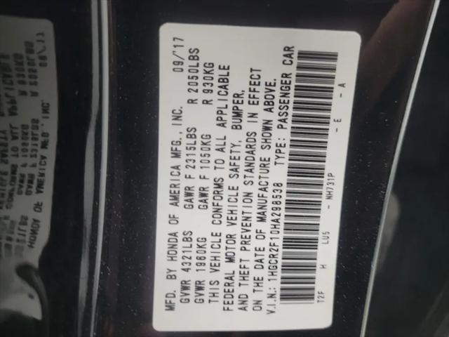 2017 Honda Accord Sport SE