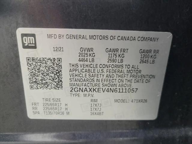 2022 Chevrolet Equinox FWD LT