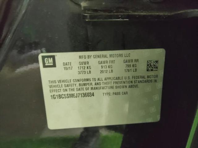 2018 Chevrolet Cruze LS Auto