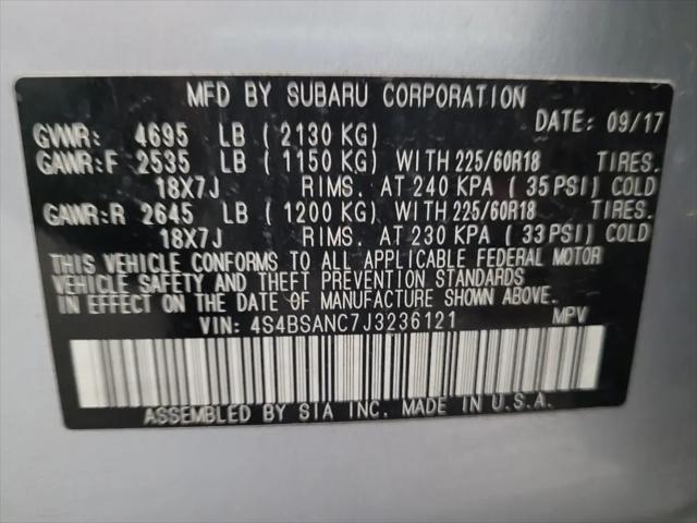 2018 Subaru Outback 2.5i Limited