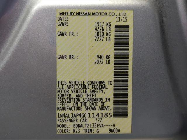 2016 Nissan Altima 2.5 SL
