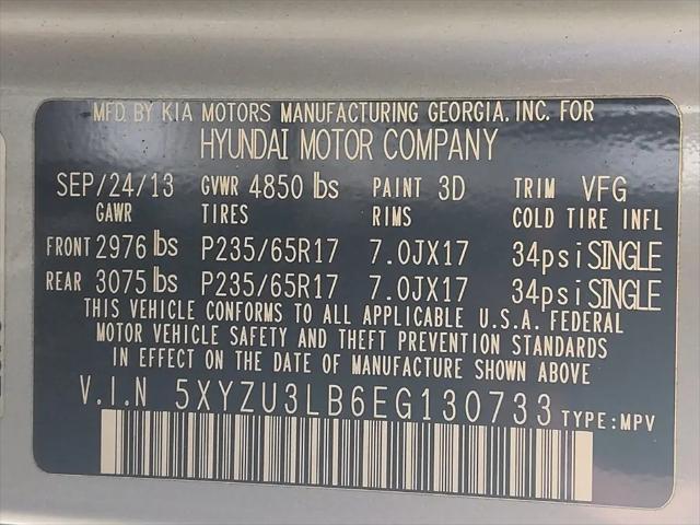 2014 Hyundai Santa Fe Sport 2.4L