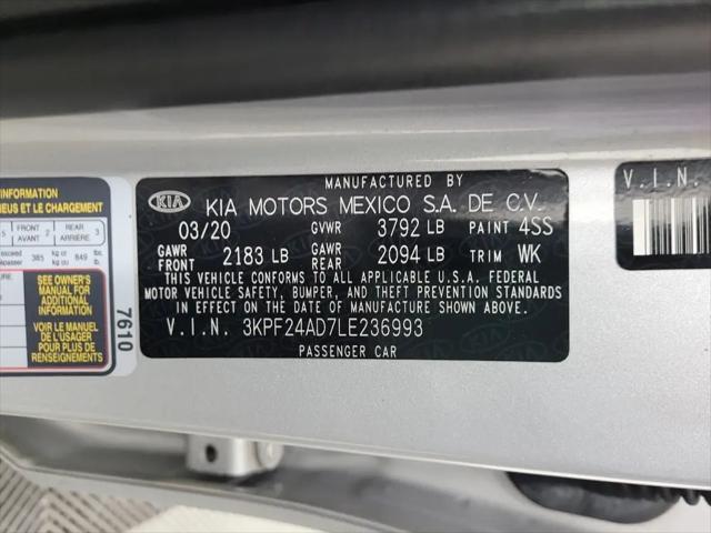 2020 Kia Forte LXS