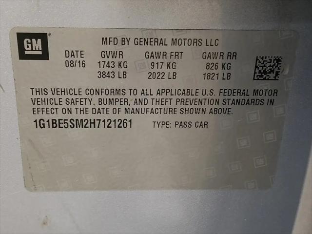 2017 Chevrolet Cruze LT Auto