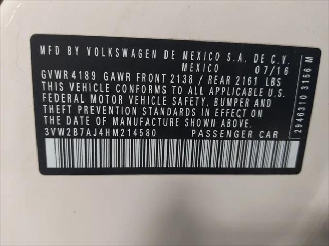 2017 Volkswagen Jetta 1.4T S