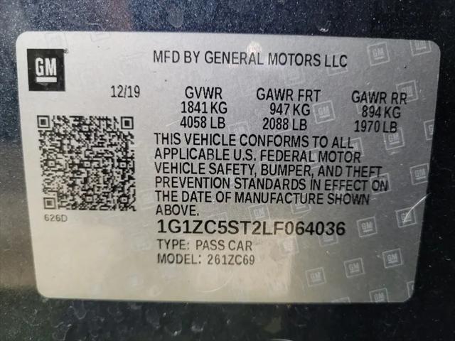2020 Chevrolet Malibu FWD 1FL