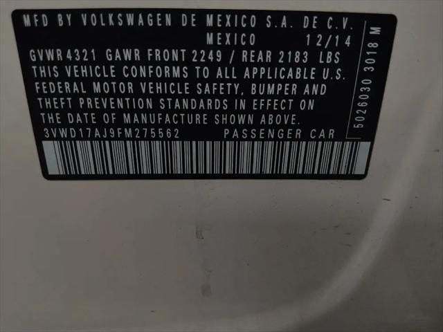 2015 Volkswagen Jetta 1.8T SE