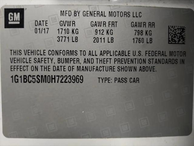 2017 Chevrolet Cruze LS Auto