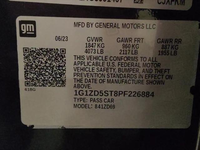 2023 Chevrolet Malibu FWD 1LT