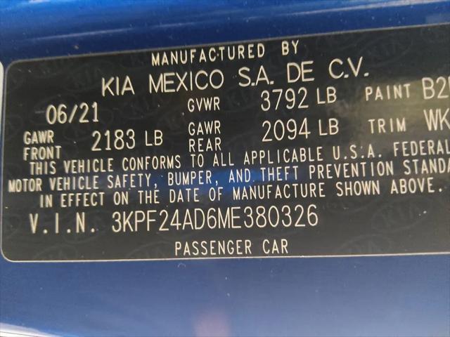 2021 Kia Forte LXS