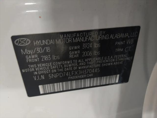 2018 Hyundai Elantra SE