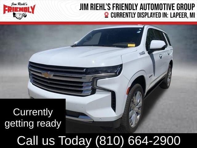 2021 Chevrolet Tahoe 4WD High Country for sale in Lapeer, MI