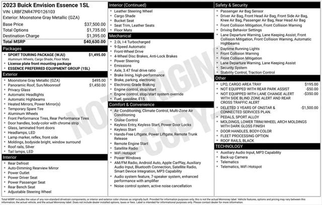 2023 Buick Envision Essence FWD