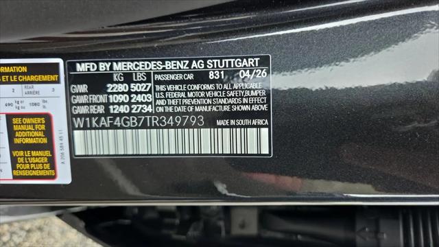 2026 Mercedes-Benz C-CLASS C 300 C 300