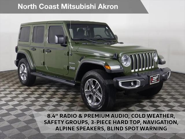 2021 Jeep Wrangler Unlimited Sahara for sale in Akron, OH