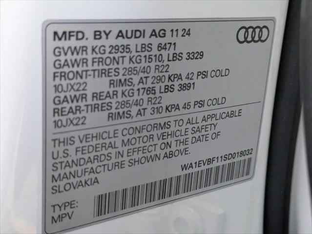 2025 Audi Q8 Premium Plus 55 TFSI quattro