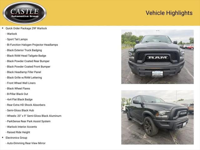 2022 Ram 1500 Classic Warlock Crew Cab 4x4 5'7" Box
