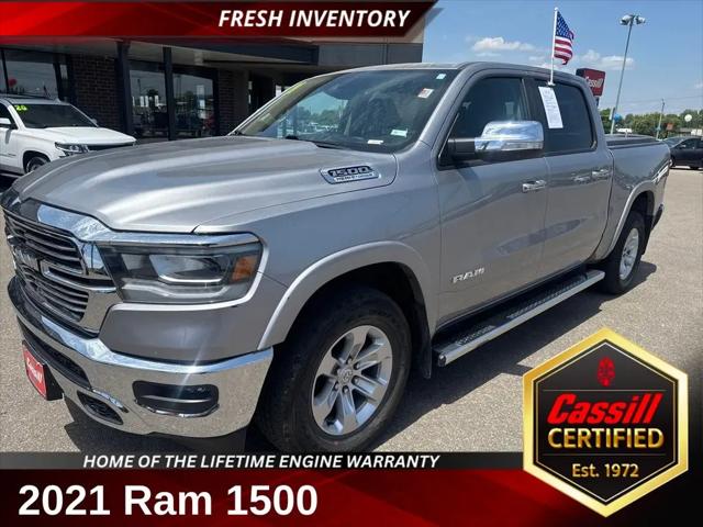 2021 Ram 1500 Laramie Crew Cab 4x4 5'7" Box for sale in Cedar Rapids, IA