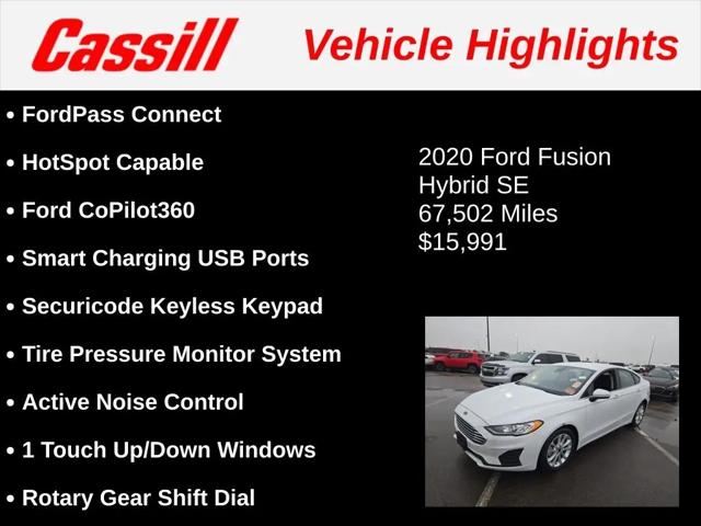 2020 Ford Fusion Hybrid SE