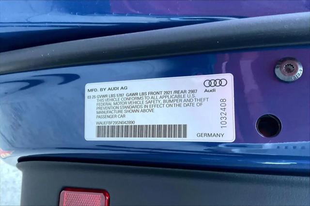 2025 Audi S6 Premium Plus TFSI quattro Tiptronic
