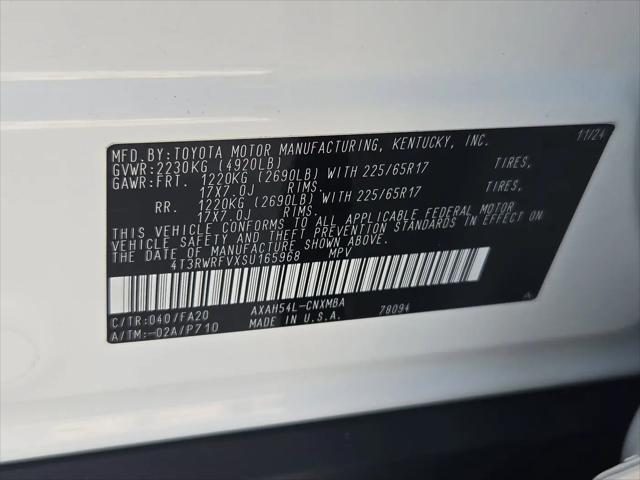 2025 Toyota RAV4 Hybrid XLE
