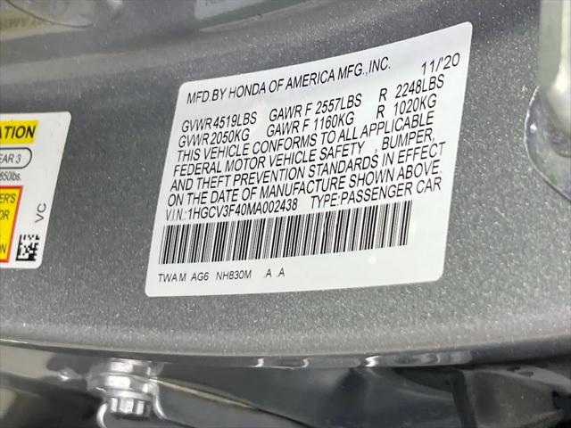 2021 Honda Accord Hybrid EX