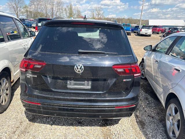 2020 Volkswagen Tiguan 2.0T SE R-Line Black