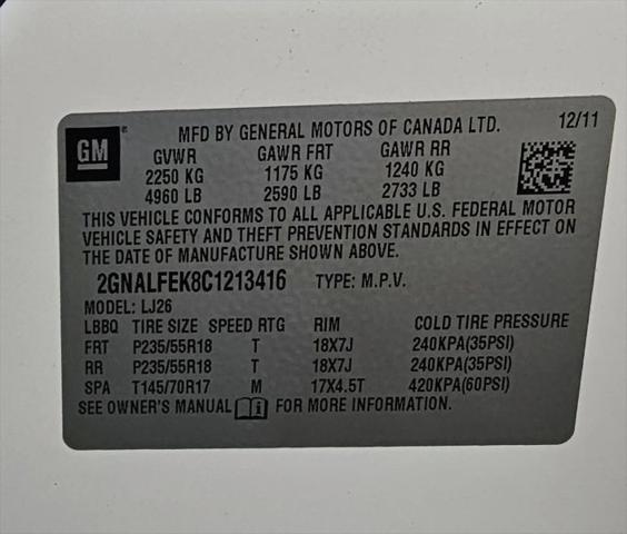 2012 Chevrolet Equinox LTZ