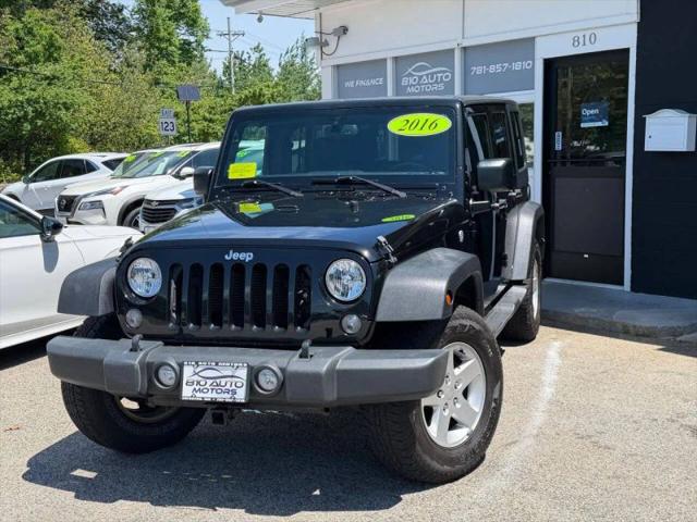 2016 Jeep Wrangler Unlimited Sport for sale in Abington, MA