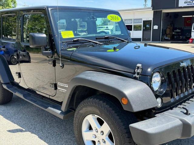 2016 Jeep Wrangler Unlimited Sport