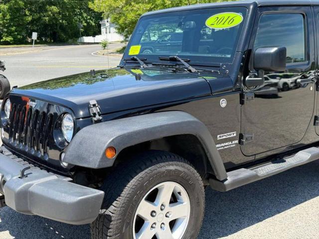 2016 Jeep Wrangler Unlimited Sport