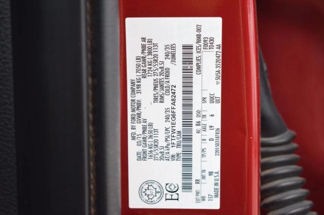 2015 Ford F-150 Platinum