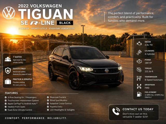 2022 Volkswagen Tiguan 2.0T SE R-Line Black
