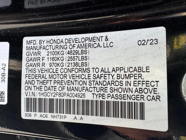 2023 Honda Accord Hybrid Touring