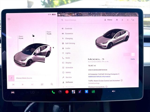 2021 Tesla Model 3 Standard Range Plus Rear-Wheel Drive