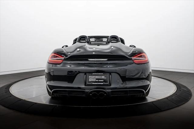 2016 Porsche Boxster Spyder
