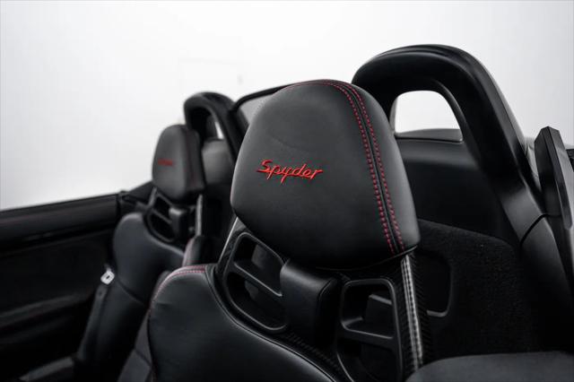 2016 Porsche Boxster Spyder
