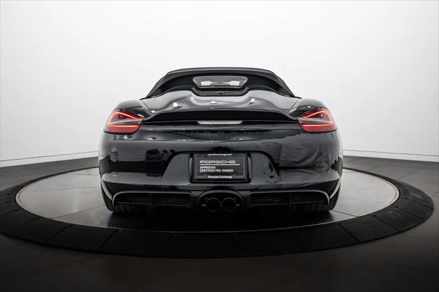 2016 Porsche Boxster Spyder