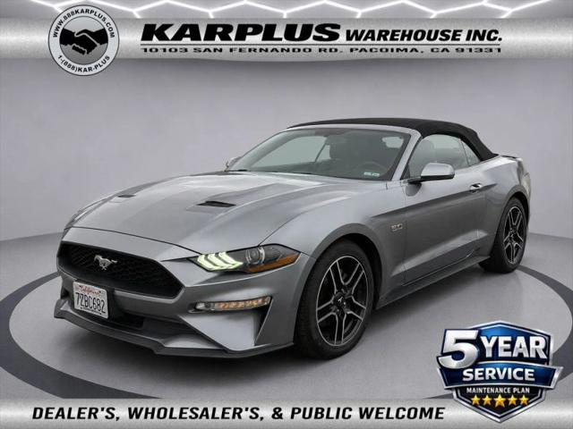 2021 Ford Mustang EcoBoost Premium Convertible for sale in Pacoima, CA